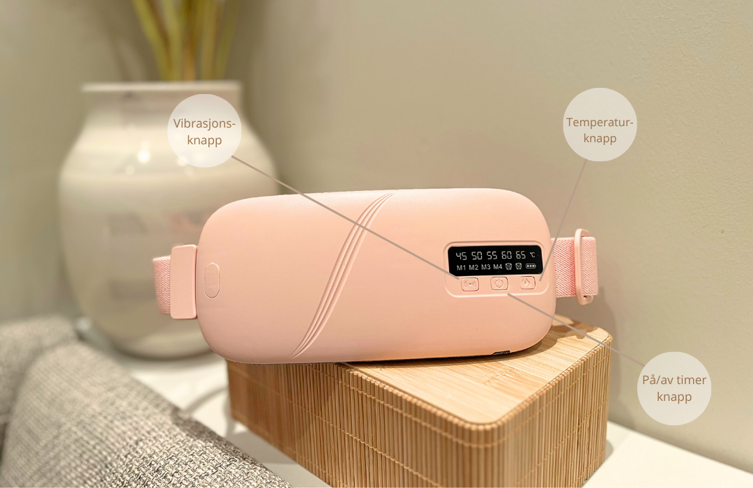 Varmebelte for menstruasjon